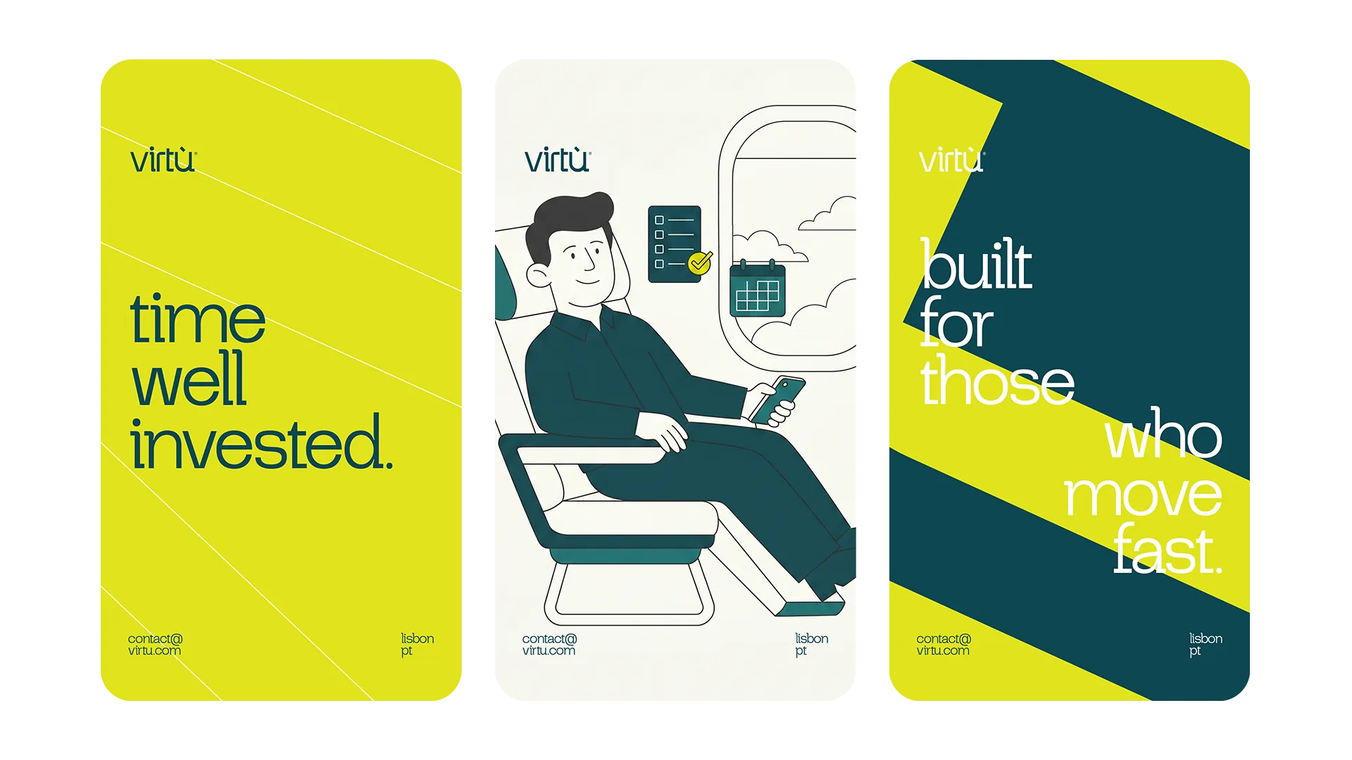 Virtù poster set